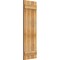 Ekena Millwork Joined Board-n-Batten Shutters, Rough Sawn Western Red Cedar, 16 1/8W x 50H, PR RBJ06S16X050RWR - alternate 3